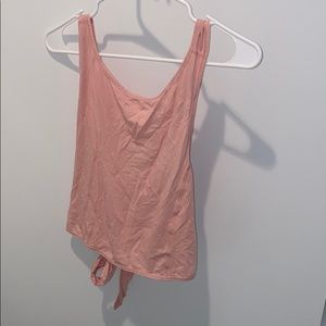 Pink lulu tank top
